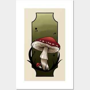 Mushroom Posters and Art